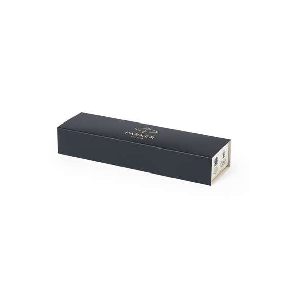 Portaminas Parker Jotter Core, un clásico fabricado en acero inox, con adornos brillantes y el clip con la forma icónica en punta de flecha de la marca. De mecanismo pulsador, con minas de 0,5mm y goma de borrar. Presentación en estuche individual negro con logotipo Parker.  Con la fluidez, precisión e intensidad homogéneas propias de PARKER Jotter, un referente en cuanto a estilo desde hace más de 60 años. Con un diseño novedoso y simplificado, reflejando su legado en cada detalle.