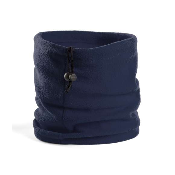  	Braga para cuello o cabeza en material polar fleece de 200g/m2 con tratamiento anti-pilling. En variada gama de vivos colores y con cierre de cordón con accesorio de ajuste.