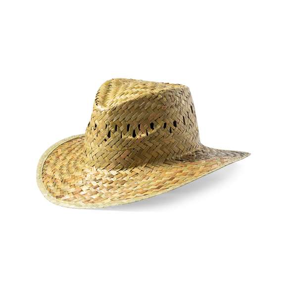 Sombrero de paja. Fabricado con paja trenzada en color verde natural, su forma de confeccionarlo hace que sea transpirable. Cuenta con una cinta interior para que sea más confortable.