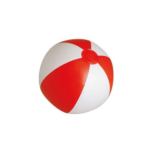  	Balón inflable de PVC en variada gama de vivos colores. Disponible en diseños monocolor y bicolor.