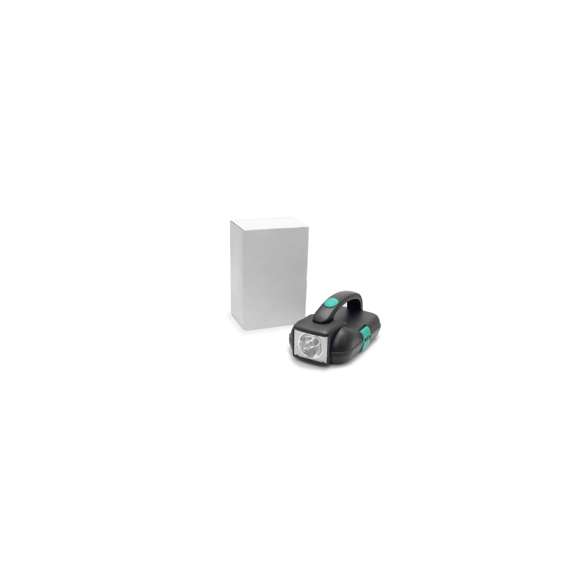 Set de herramientas de 24 accesorios en resistente estuche con linterna led integrada. Incluye set de destornilladores de precisión, herramienta de fijación, cabezales destornilladores planos y de estrella y cabezales de tubo. Alimentación de linterna a pilas: 4xAA no incluidas. Presentado en caja individual.