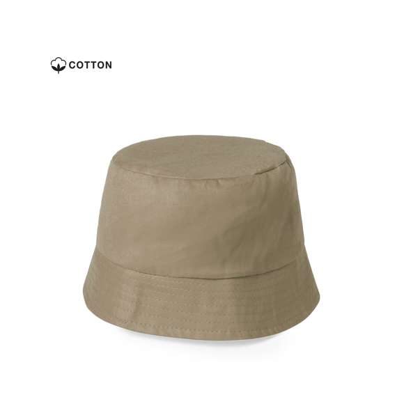 Gorro tipo bob en material 100% algodón. La visera alrededor del gorro favorece una sombra uniforme, siendo además transpirable gracias a su tejido. Gran comodidad, con cinta interior para un ajuste perfecto. Disponible en variada gama de vivos colores.