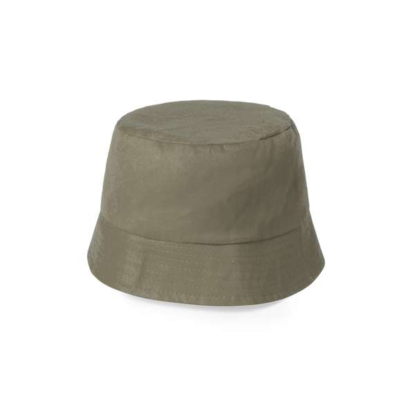 Gorro tipo bob en material 100% algodón. La visera alrededor del gorro favorece una sombra uniforme, siendo además transpirable gracias a su tejido. Gran comodidad, con cinta interior para un ajuste perfecto. Disponible en variada gama de vivos colores.