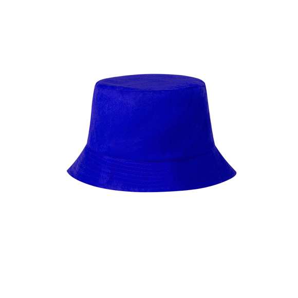 Gorro tipo bob en material 100% algodón. La visera alrededor del gorro favorece una sombra uniforme, siendo además transpirable gracias a su tejido. Gran comodidad, con cinta interior para un ajuste perfecto. Disponible en variada gama de vivos colores.
