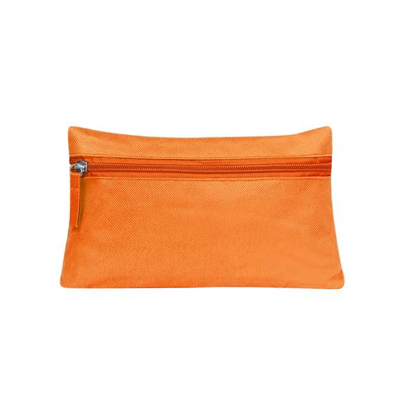 Neceser multiusos en resistente poliéster 600D de variada gama en vivos colores. Con cierre de cremallera a juego y tirador con cinta a juego para fácil apertura.