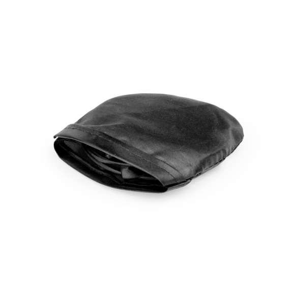 Frisbee plegable en poliéster de vivos colores, con funda individual a juego y fácil sistema de plegado para tamaño compacto.