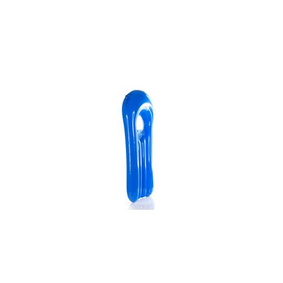  	Original colchoneta inflable de PVC con ventana transparente y cordón de transporte en vivos colores.