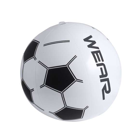 Balón inflable de PVC con diseño retro inspirado en los antiguos balones de fútbol