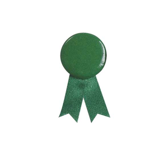 Pin lazo en variados colores con cuerpo de acabado brillante en variados colores.