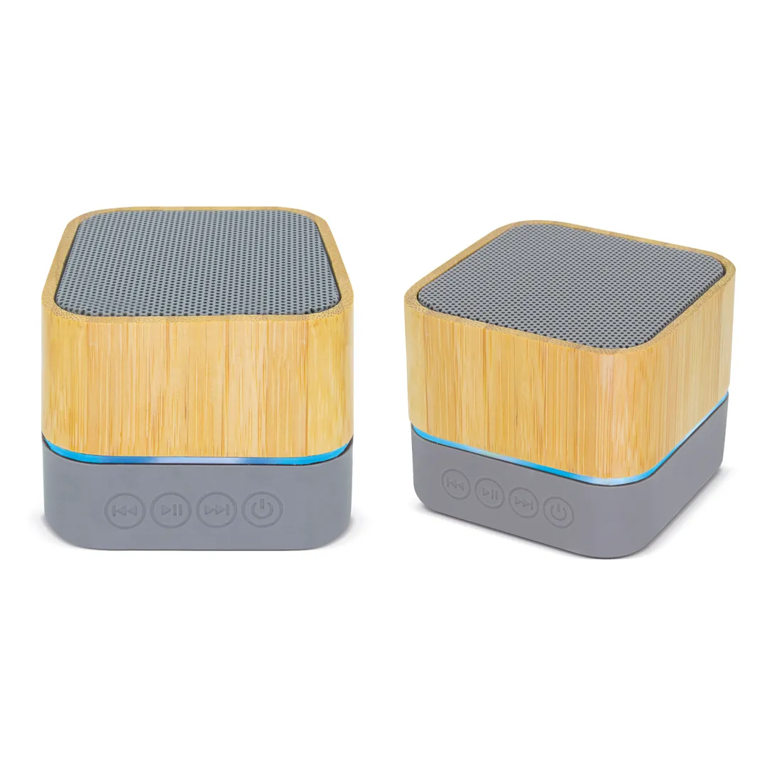 Producto personalizable Altavoz Bluetooth De Bambú "Sicily"