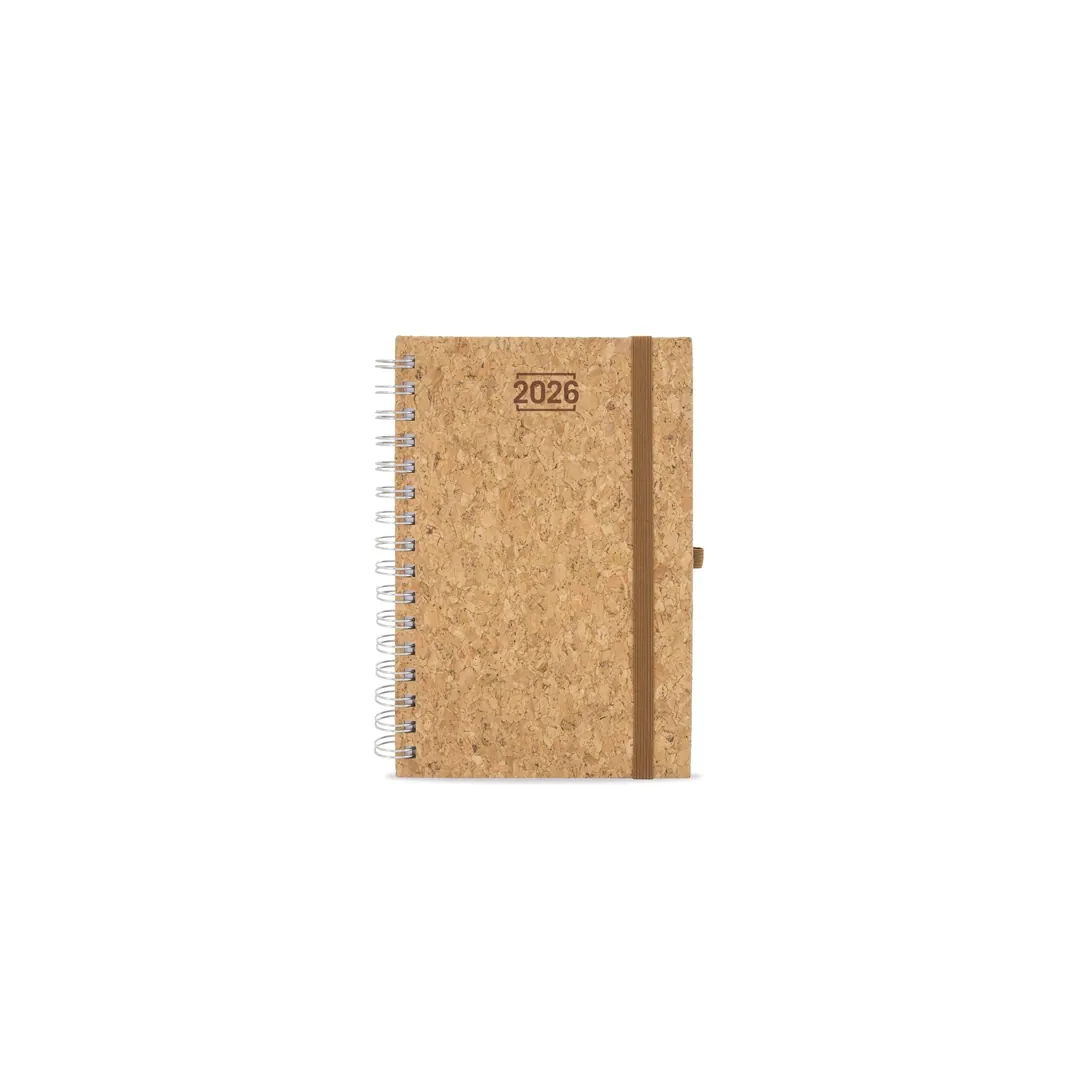 Agenda Ecológica Ecocork A5 de Corcho personalizable
