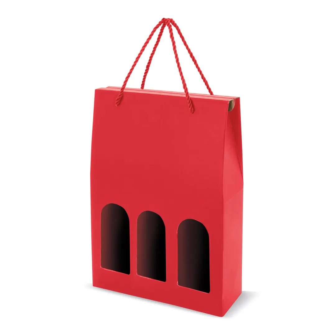Producto personalizable Caja De Cartón Luxe 3 Pcs "Meseguera"