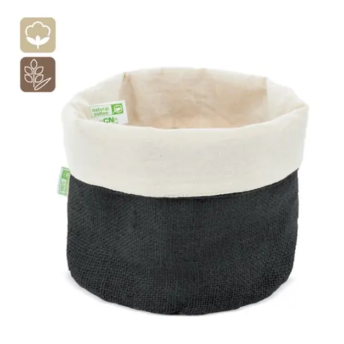 Variante de producto Panera De Algodon Y Jute Natural