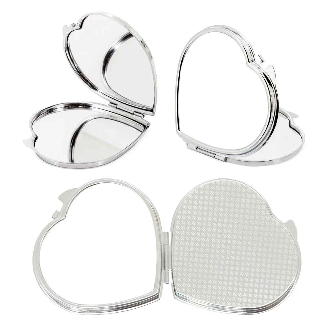 Producto personalizable Espejo Sublimación Corazón Sasty