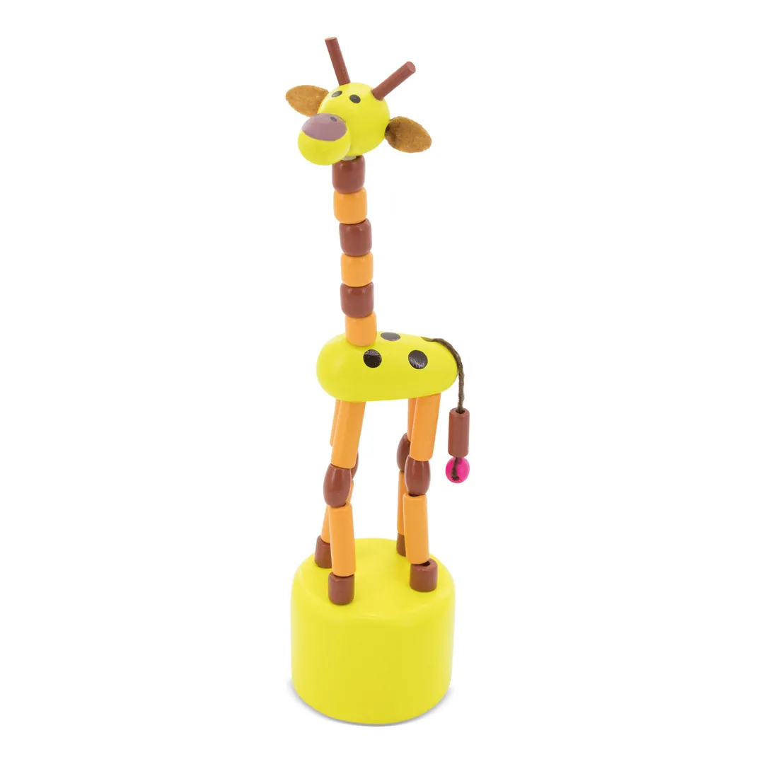 Producto personalizable Jirafa Madera Flexifle "Bailona"