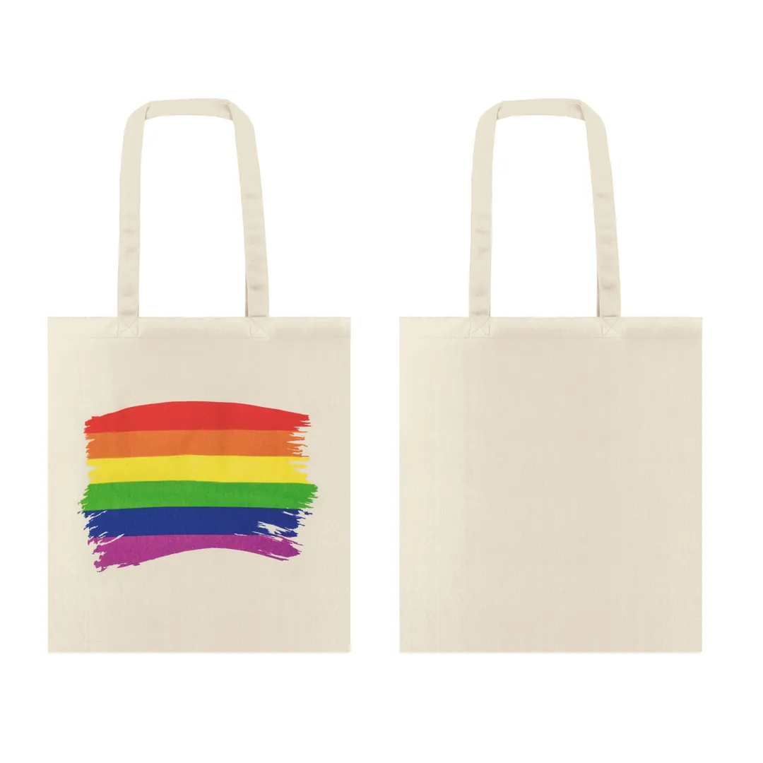 Producto personalizable Bolsa De Algodón "Rainbow"