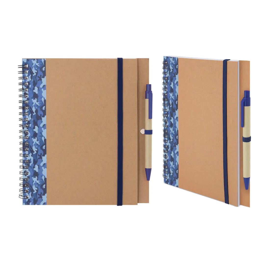 Producto personalizable Cuaderno A5 con Bolígrafo Safari