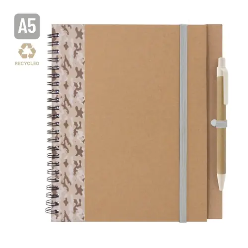 Variante de producto Cuaderno A5 con Bolígrafo Safari