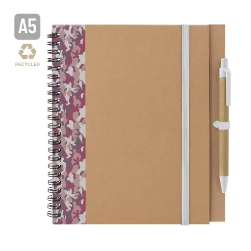 Variante de producto Cuaderno A5 con Bolígrafo Safari