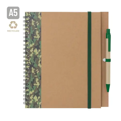 Variante de producto Cuaderno A5 con Bolígrafo Safari