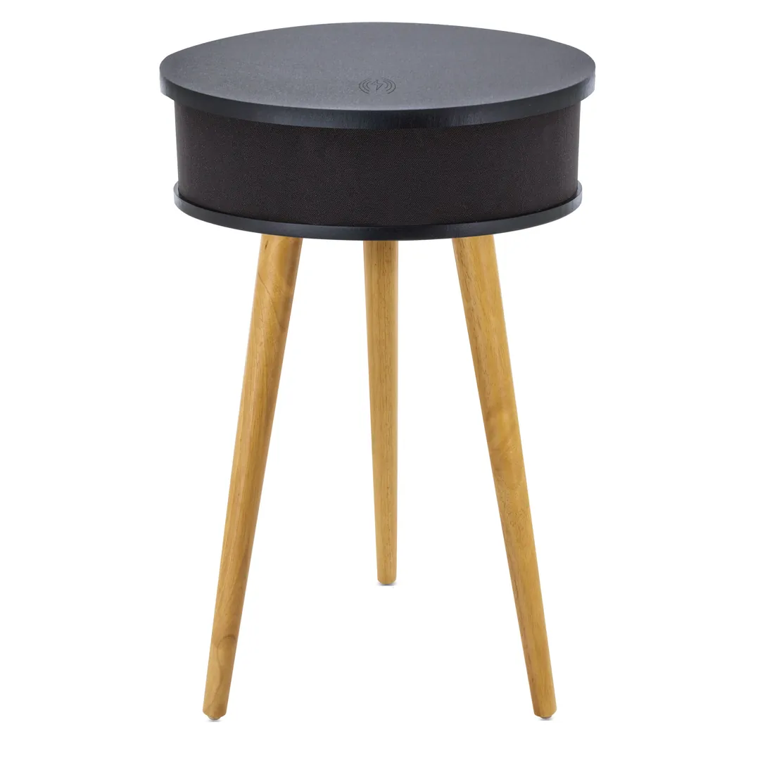 Producto personalizable Mesa Altavoz Bluetooth Con Carga Inalámbrica "Monymax"