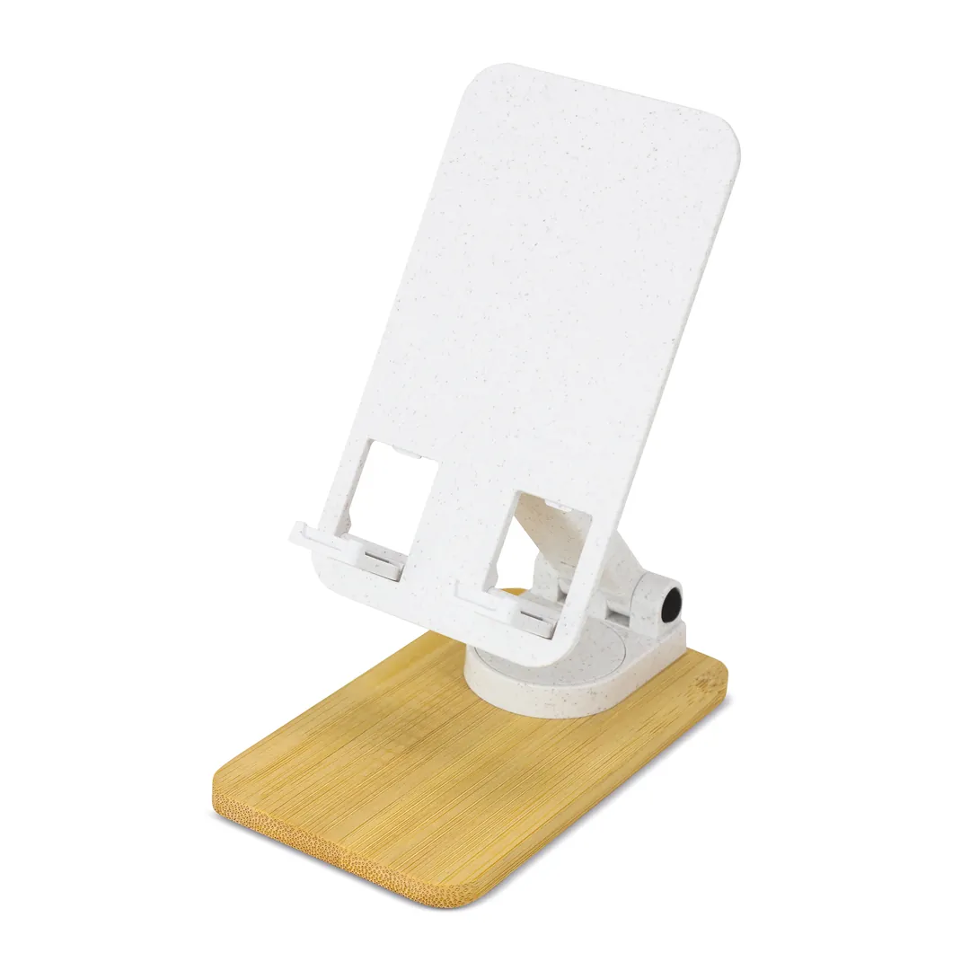 Producto personalizable Sujeta Móvil Giratorio Bambú-Fibra Trigo Spectrum