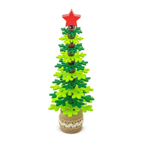 Variante de producto Arbolito De Navidad Rpet Y Madera Reciclada "Pukky"