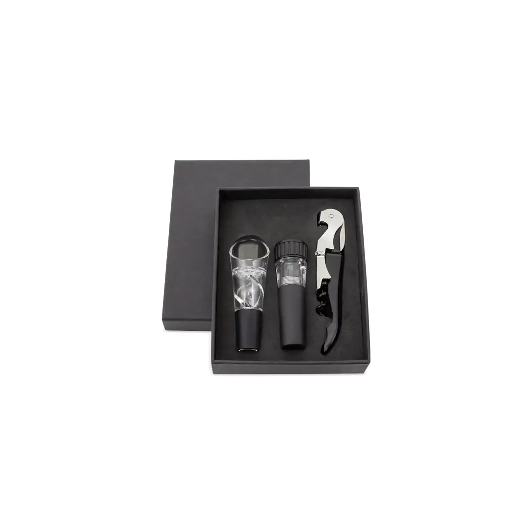 Producto personalizable Set De Vino 3 Pcs "Merlot"