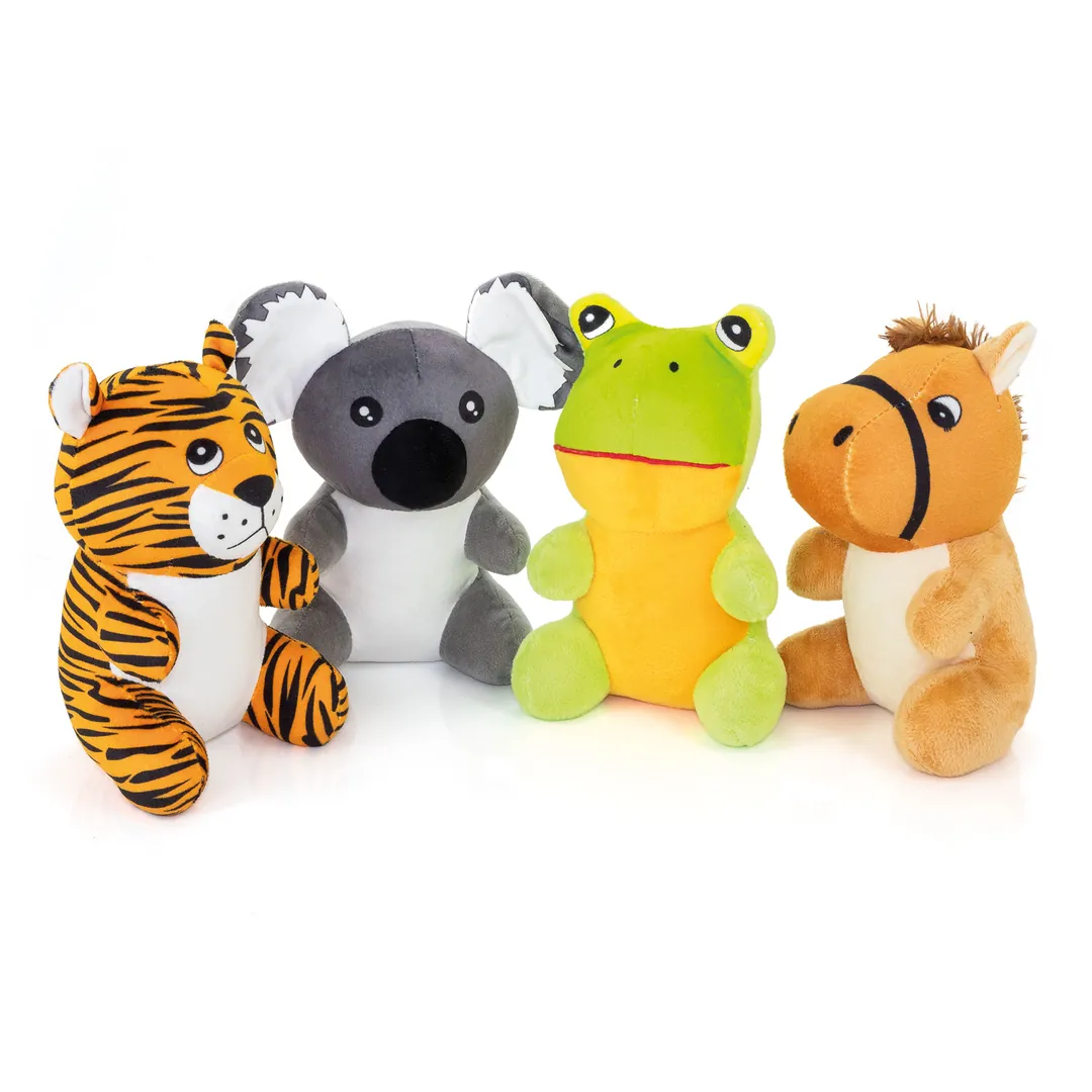 Producto personalizable Set 4 Peluches "Happy Zoo"
