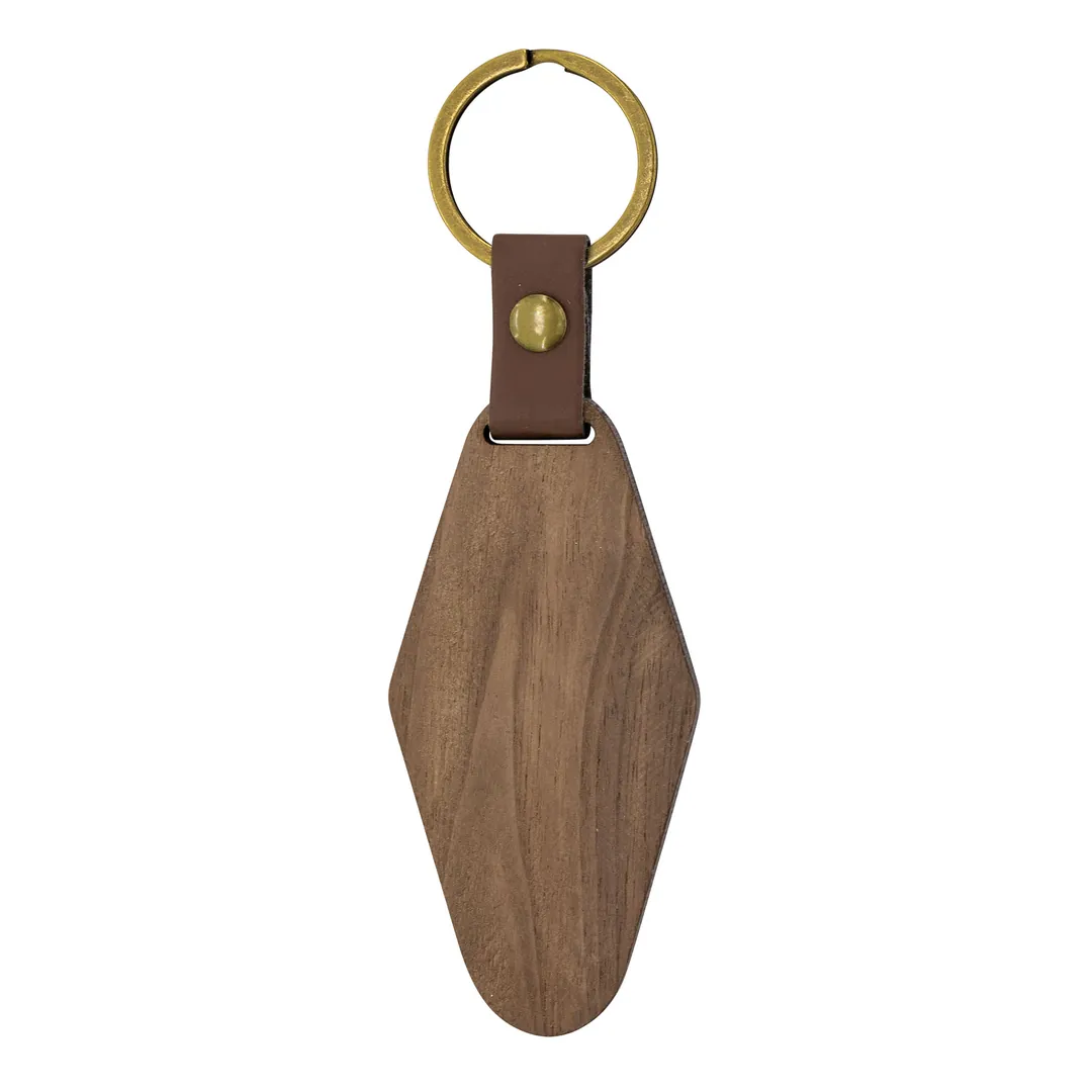 Producto personalizable Llavero De Madera Rombo"Samoa"