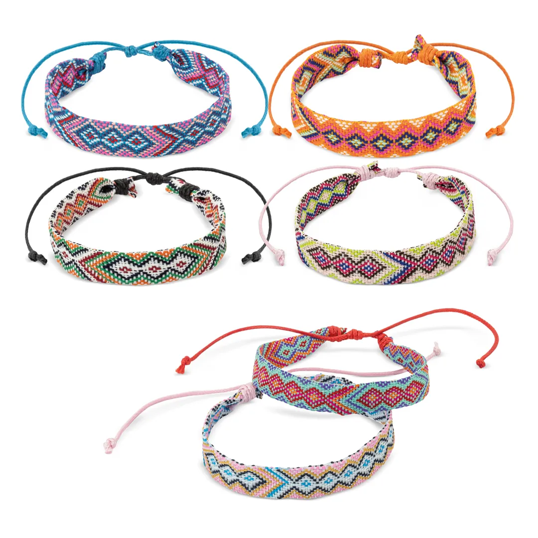 Producto personalizable Pulseras "Hippy" (Pack De 6)