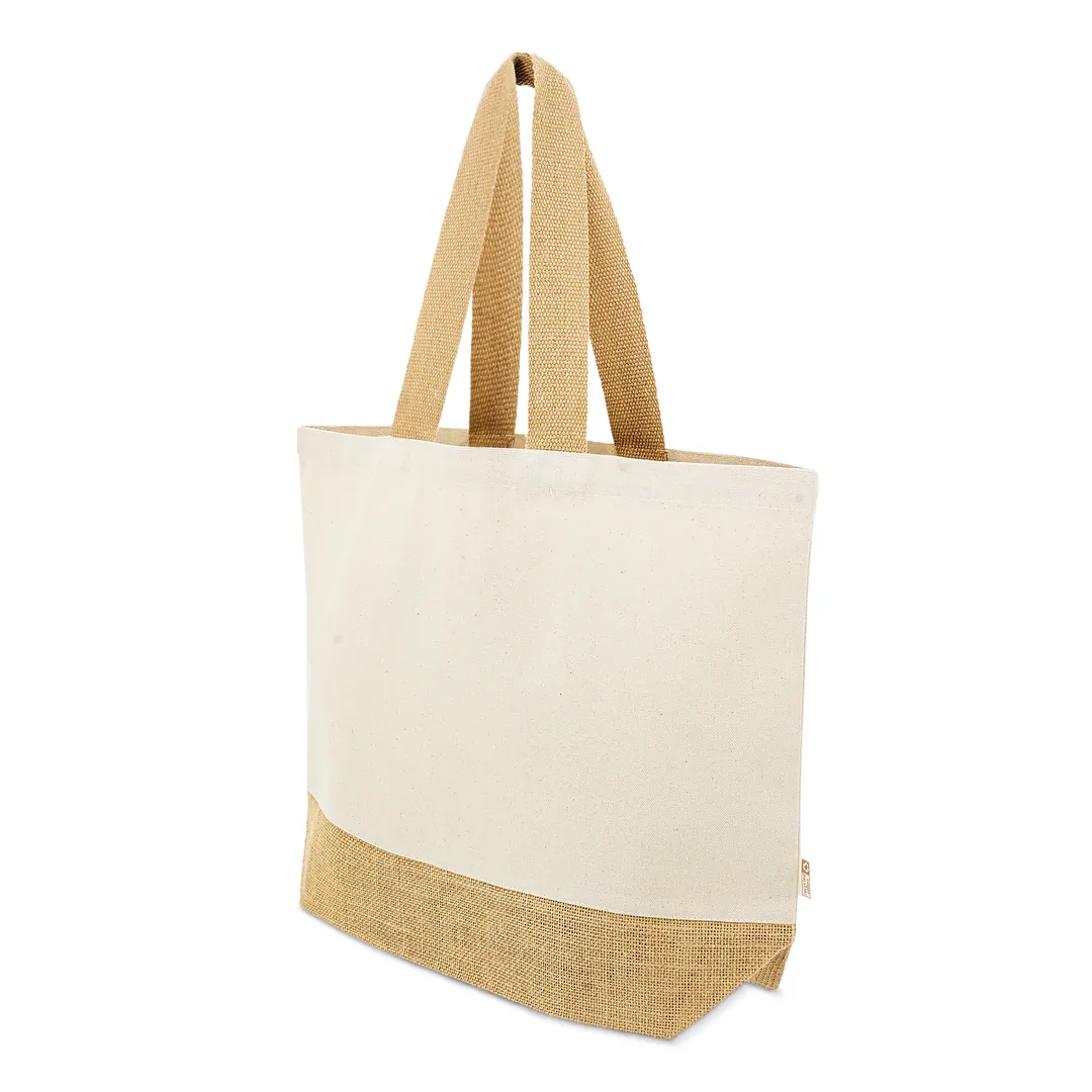 Producto personalizable Bolsa De Algodón Y Yute "Misha"