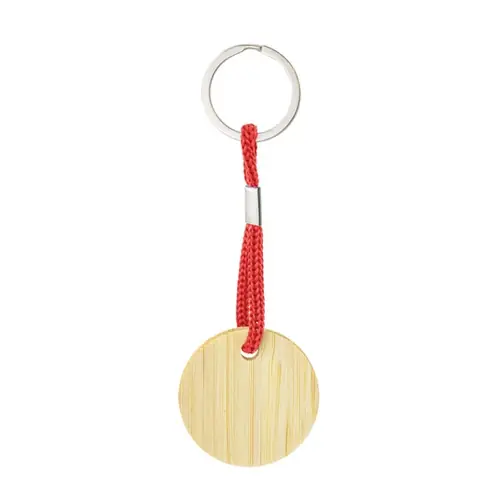 Variante de producto Llavero De Bambú Redondo "Yibin"