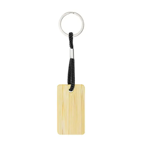 Variante de producto Llavero De Bambú Rectangular "Yibin"