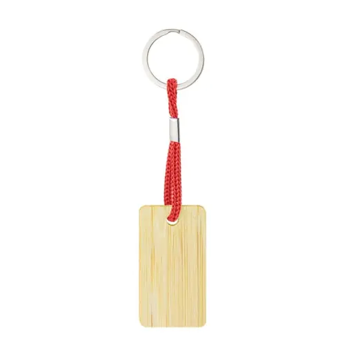 Variante de producto Llavero De Bambú Rectangular "Yibin"