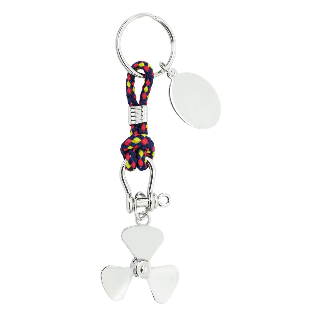Producto personalizable Llavero Metálico "Hélice"