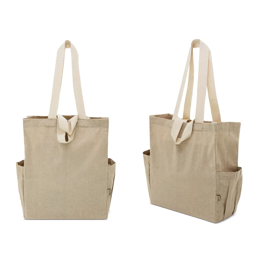 Producto personalizable Bolsa De Algodón Reciclado "Olaya"