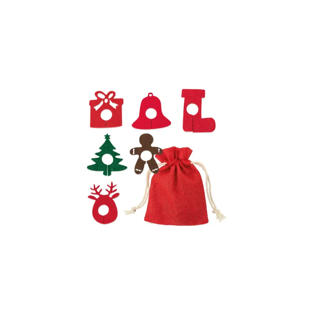 Producto personalizable Set 6 Marcadores De Fieltro Para Copas "Nyby"