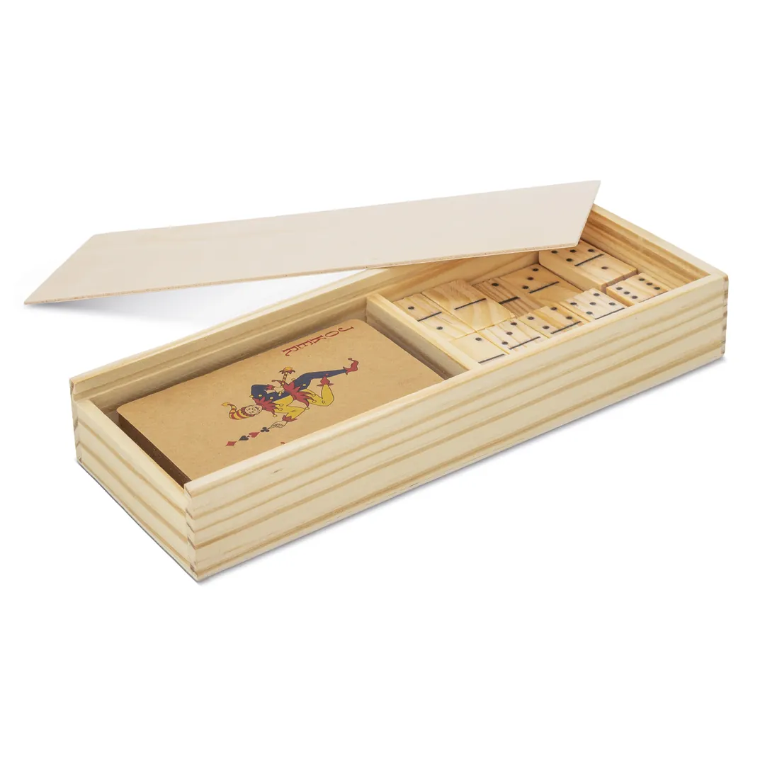 Producto personalizable Set Eco De Dominó Y Cartas "Recreo"