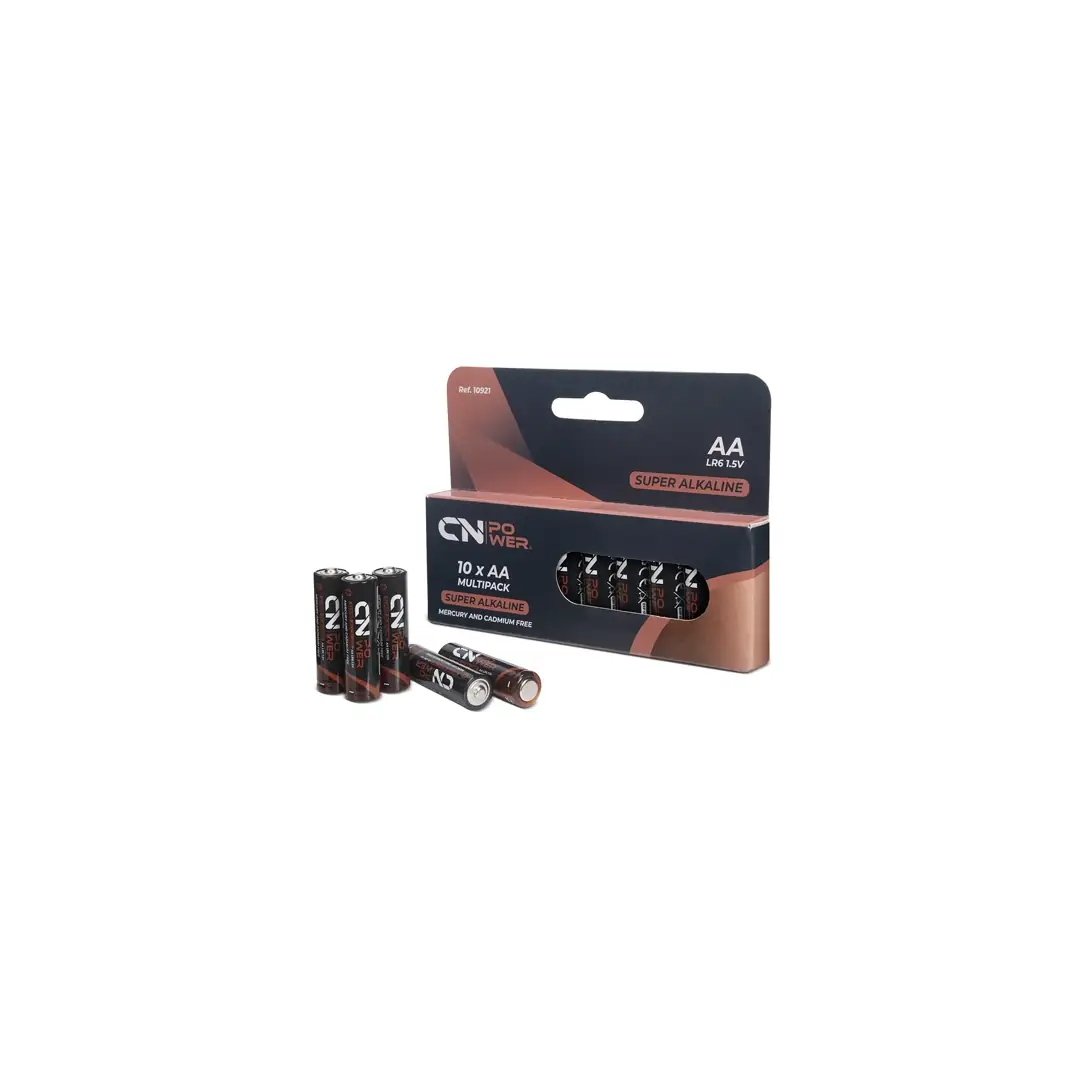 Producto personalizable Pack De Pilas Alcalinas R6-Aa "Cn Power" (10 Ud.)
