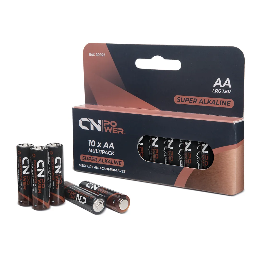 Producto personalizable Pack De Pilas Alcalinas R6 AA Power 10 Uds.