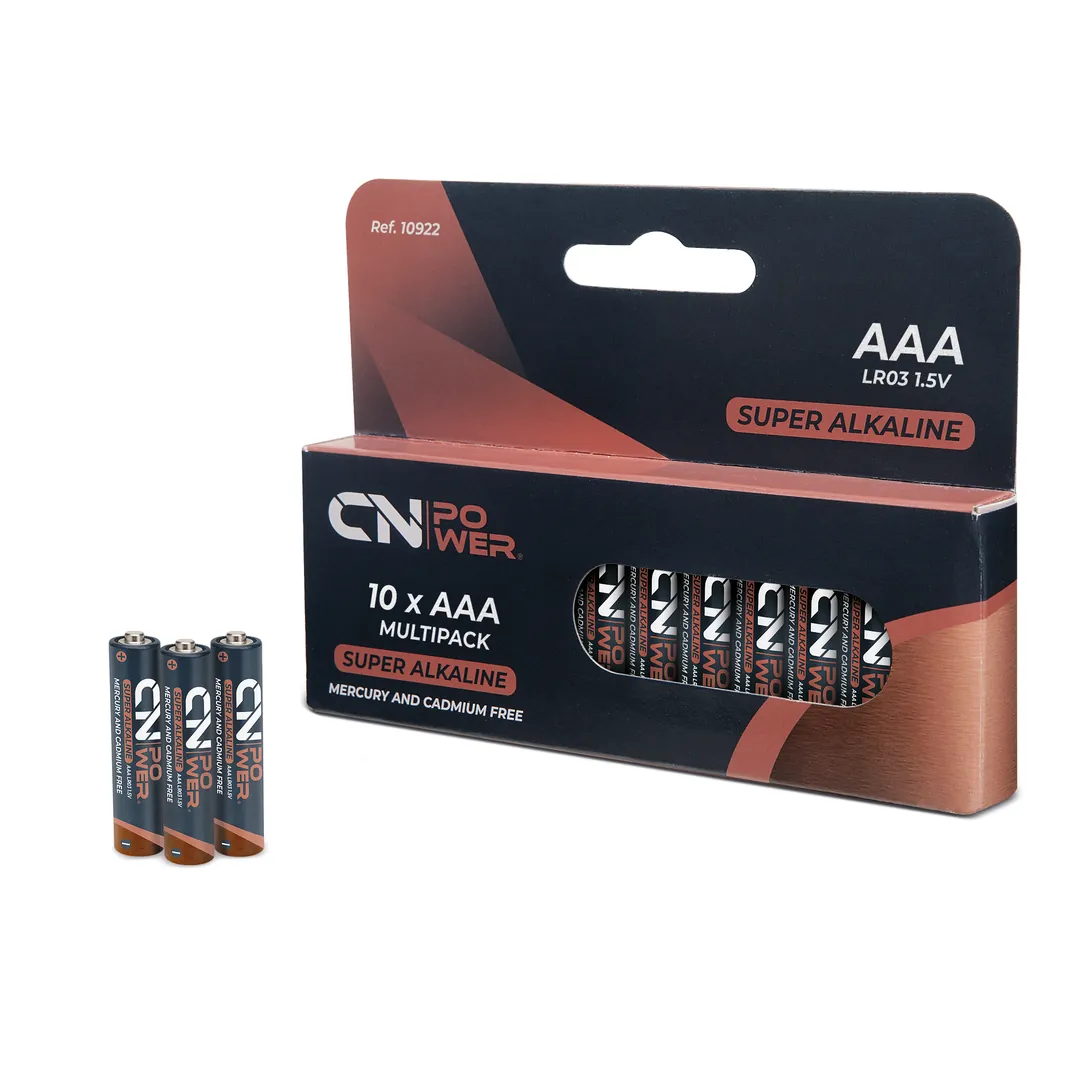 Producto personalizable Pack De Pilas Alcalina R03 AAA Power 10 Uds.