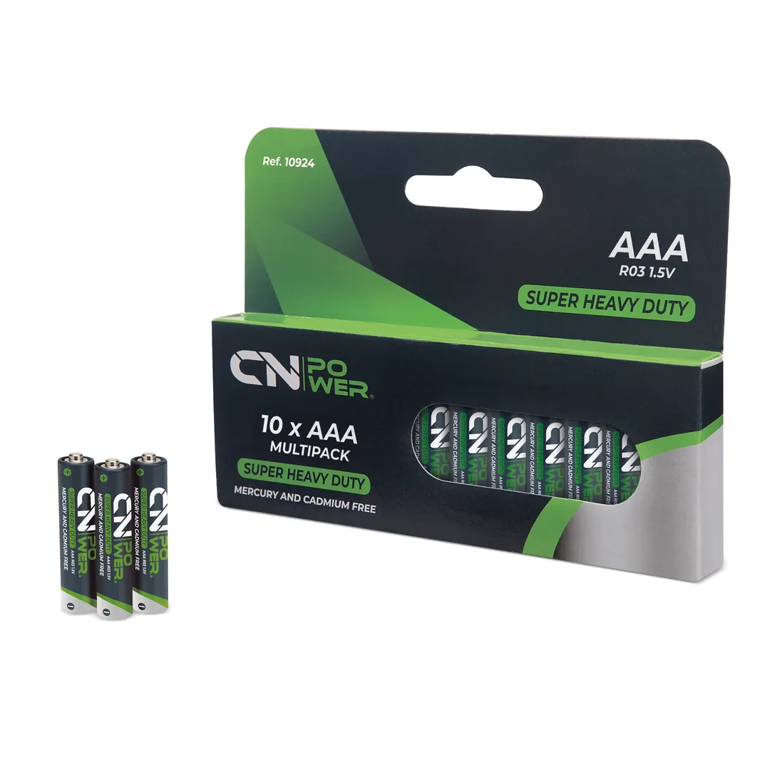 Producto personalizable Pack De Pilas R03 AAA Power 10 Uds.