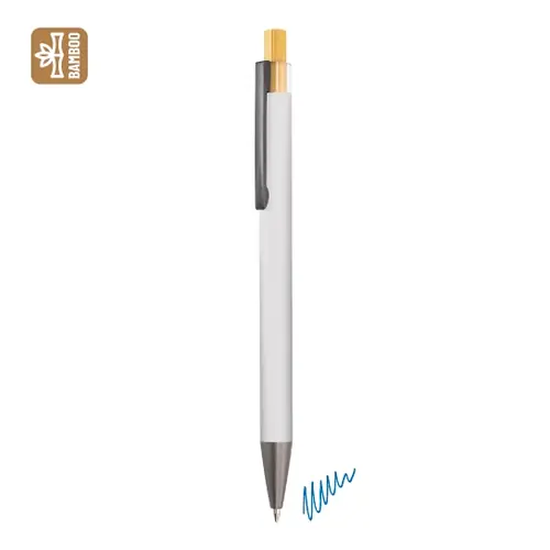 Variante de producto Boligrafo Aluminio/Bambú "Noam"
