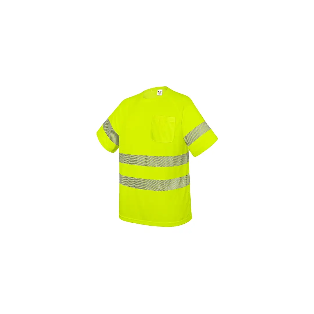 Producto personalizable Camiseta Con Bolsillo Y Bandas Reflectantes "Elást"