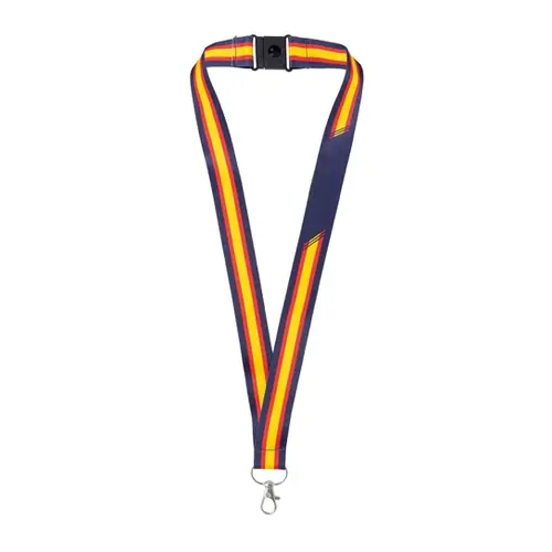 Variante de producto Lanyard Bandera Ancha "Policia"