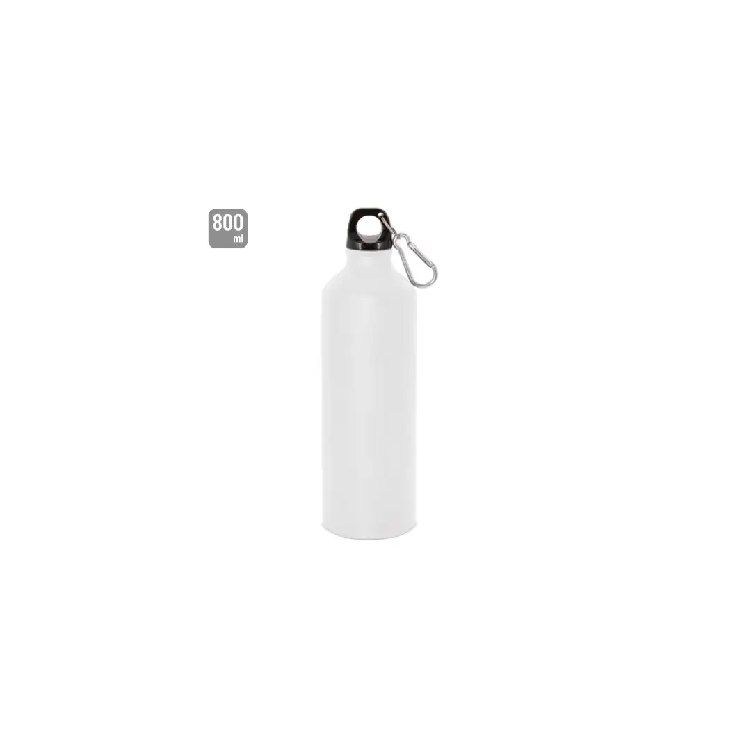 Producto personalizable Botella De Aluminio Con Mosqueton 800 Ml. "Tuareg"