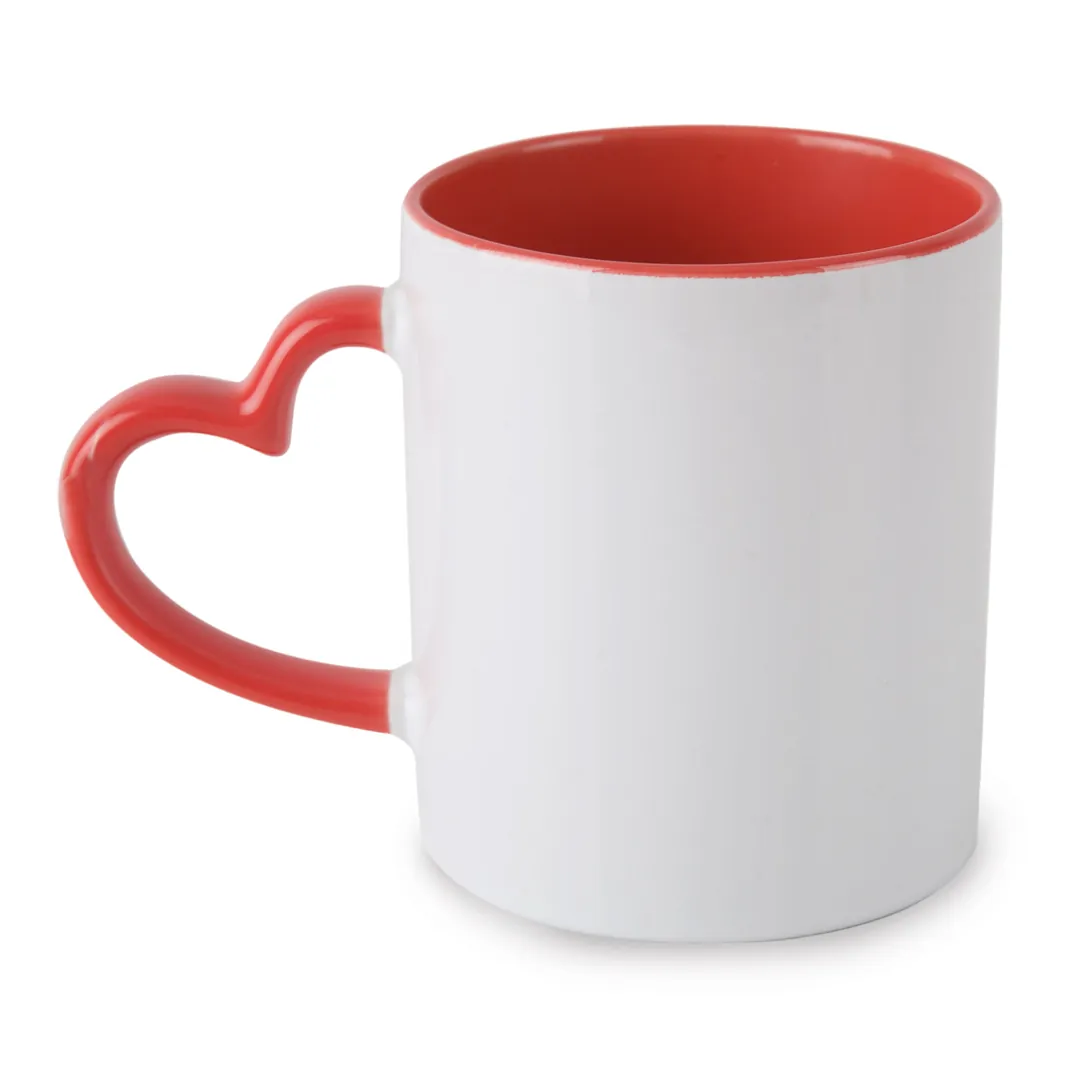 Producto personalizable Mug Sublimacion "Corazon"