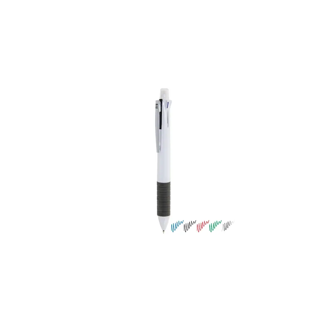 Producto personalizable Boligrafo 4 Colores Con Portaminas Y Goma "Xim"