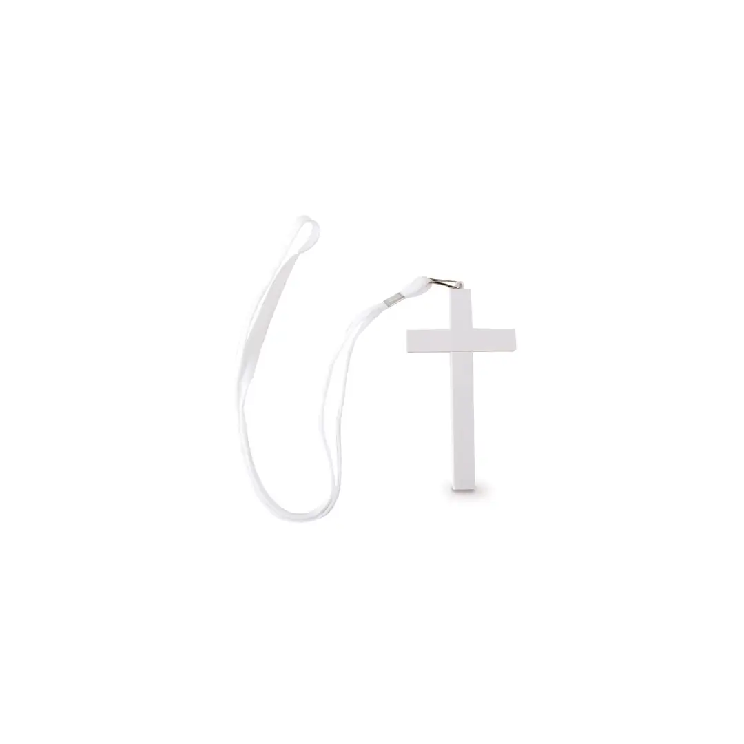 Producto personalizable Boligrafo Con Lanyard Cruz " Misal"